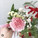 카네이션 코사지