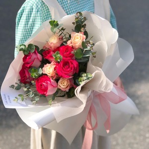 레드믹스 꽃다발